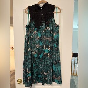 Maeve by Anthropologie Lace & Print Cocktail Dress – Size M